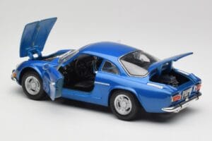 Alpine A110 1600 S Alpine Blue Maisto 1:18 50321 Metalas - nuotrauka 5 iš 8