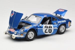 Alpine A110 1600S #28 Alpine-Renault O. Andersson / D. Stone Rally Monte Carlo 1971 Maisto 1:18 56033 Metalas - nuotrauka 2 iš 8