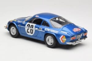 Alpine A110 1600S #28 Alpine-Renault O. Andersson / D. Stone Rally Monte Carlo 1971 Maisto 1:18 56033 Metalas - nuotrauka 7 iš 8