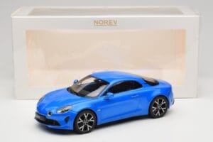 Alpine A110 A120 Alpine Blue Norev 1:18 185330 Metalas - nuotrauka 6 iš 6