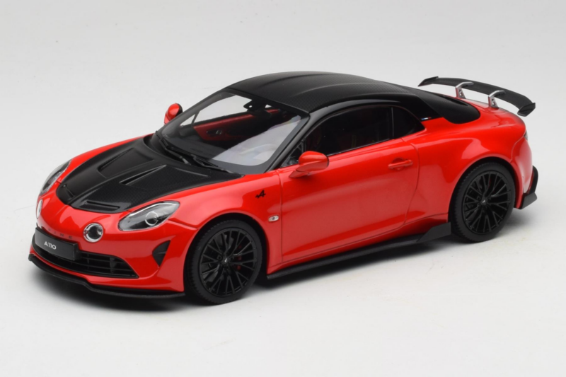 Alpine A110 R Turini Seismic Red Norev 1:18 185443 Metalas