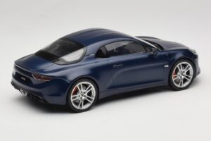 Alpine A110 S A120 Matte Storm Blue Norev 1:18 185444 Metalas - nuotrauka 2 iš 6