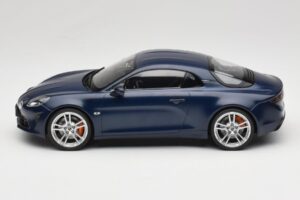 Alpine A110 S A120 Matte Storm Blue Norev 1:18 185444 Metalas - nuotrauka 3 iš 6