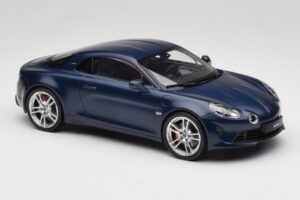 Alpine A110 S A120 Matte Storm Blue Norev 1:18 185444 Metalas - nuotrauka 4 iš 6