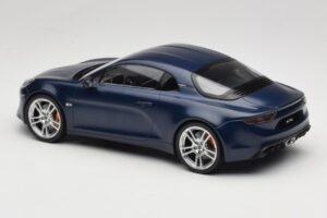 Alpine A110 S A120 Matte Storm Blue Norev 1:18 185444 Metalas - nuotrauka 5 iš 6
