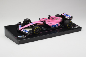 Alpine A522 BWT #14 F. Alonso BWT Alpine F1 Team Bahrain Grand Prix 2022 Minichamps 1:18 147220114 Derva - nuotrauka 2 iš 7
