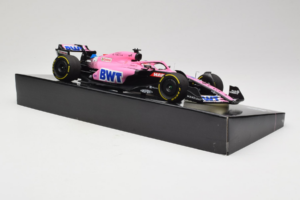Alpine A522 BWT #14 F. Alonso BWT Alpine F1 Team Bahrain Grand Prix 2022 Minichamps 1:18 147220114 Derva - nuotrauka 4 iš 7