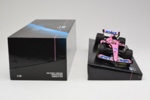 Alpine A522 BWT #14 F. Alonso BWT Alpine F1 Team Bahrain Grand Prix 2022 Minichamps 1:18 147220114 Derva - nuotrauka 6 iš 7
