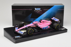 Alpine A522 BWT #14 F. Alonso BWT Alpine F1 Team Bahrain Grand Prix 2022 Minichamps 1:18 147220114 Derva - nuotrauka 7 iš 7