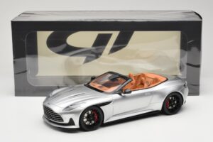 Aston Martin DB12 Volante Sidabrinis GT Spirit 1:18 GT945 Derva - nuotrauka 6 iš 6