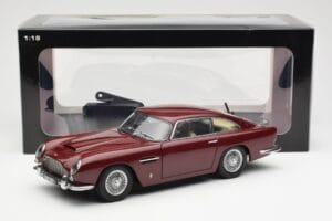 Aston Martin DB5 Dubonnet Raudonas AUTOart 1:18 70213 Metalas - nuotrauka 8 iš 8