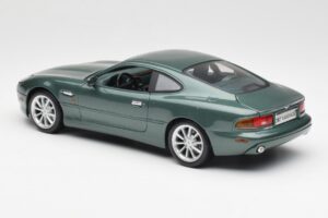 Aston Martin DB7 Vantage Žalias Maisto 1:18 36880 Metalas - nuotrauka 7 iš 8