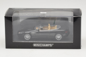 Aston Martin DB9 Kabrioletas Juodas Minichamps 1:43 400137330 Metalas - nuotrauka 4 iš 4