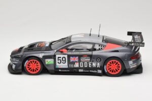 Aston Martin DBR9 GT1 #59 Team Modena A. Garcia / J. Menten / C. Fittipaldi 24 Hours of Le Mans 2006 Solido 1:18 80014 Metala - nuotrauka 4 iš 8
