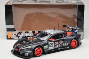 Aston Martin DBR9 GT1 #59 Team Modena A. Garcia / J. Menten / C. Fittipaldi 24 Hours of Le Mans 2006 Solido 1:18 80014 Metala - nuotrauka 8 iš 8