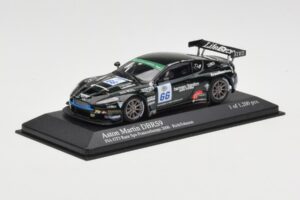 Aston Martin DBRS9 #66 Barwell Motorsport R. Johnson FIA GT3 European Championship Spa 2006 Minichamps 1:43 400061366 Metalas - nuotrauka 2 iš 4