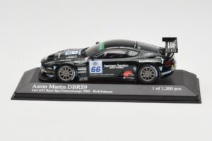 Aston Martin DBRS9 #66 Barwell Motorsport R. Johnson FIA GT3 European Championship Spa 2006 Minichamps 1:43 400061366 Metalas