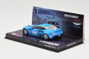 Aston Martin V12 Vantage #7 U. Bez / Porritt / R. Meaden / Mathai 24 Hours Nurburgring 2009 Minichamps 1:43 437091307 Metalas - nuotrauka 3 iš 4