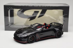 Aston Martin V12 Vantage Roadster Onyx Black GT Spirit 1:18 GT923 Derva - nuotrauka 6 iš 6