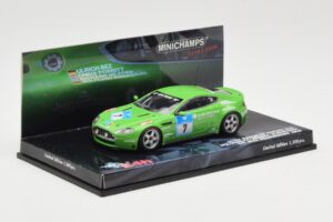 Aston Martin V8 Vantage N24 #7 U. Bez / Porritt / R. Meaden 24 Hours Nurburgring 2008 Minichamps 1:43 437081307 Metalas - nuotrauka 2 iš 4