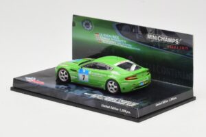 Aston Martin V8 Vantage N24 #7 U. Bez / Porritt / R. Meaden 24 Hours Nurburgring 2008 Minichamps 1:43 437081307 Metalas - nuotrauka 3 iš 4