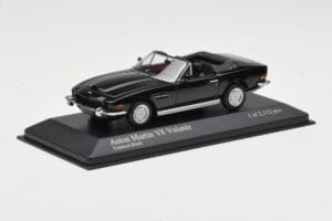 Aston Martin V8 Volante Juodas Minichamps 1:43 400137730 Metalas - nuotrauka 2 iš 4