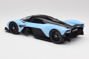 Aston Martin Valkyrie Racing Mėlynas GT Spirit 1:18 GT915 Derva - nuotrauka 5 iš 6