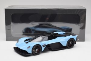 Aston Martin Valkyrie Racing Mėlynas GT Spirit 1:18 GT915 Derva - nuotrauka 6 iš 6