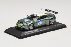 Aston Martin DBRS9 #6 M. Engel / K. Lechner ADAC 24 Hours Nurburgring 2008 Minichamps 1:43 400081306 Metalas - nuotrauka 2 iš 4