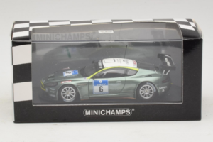 Aston Martin DBRS9 #6 M. Engel / K. Lechner ADAC 24 Hours Nurburgring 2008 Minichamps 1:43 400081306 Metalas - nuotrauka 4 iš 4