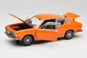 Audi 100 C1 Coupe S Oranžinis Anson 1:18 30402 Metalas - nuotrauka 2 iš 8