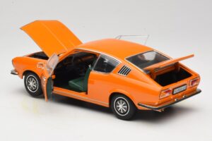 Audi 100 C1 Coupe S Oranžinis Anson 1:18 30402 Metalas - nuotrauka 5 iš 8
