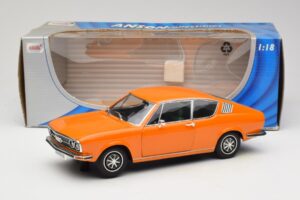 Audi 100 C1 Coupe S Oranžinis Anson 1:18 30402 Metalas - nuotrauka 8 iš 8