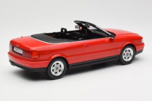 Audi 80 B3 Kabrioletas Raudonas MCG 1:18 MCG18371 Metalas - nuotrauka 2 iš 6