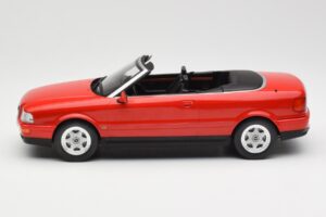 Audi 80 B3 Kabrioletas Raudonas MCG 1:18 MCG18371 Metalas - nuotrauka 3 iš 6