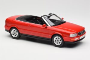 Audi 80 B3 Kabrioletas Raudonas MCG 1:18 MCG18371 Metalas - nuotrauka 4 iš 6