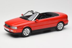 Audi 80 B3 Kabrioletas Raudonas MCG 1:18 MCG18371 Metalas