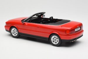 Audi 80 B3 Kabrioletas Raudonas MCG 1:18 MCG18371 Metalas - nuotrauka 5 iš 6