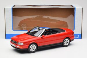 Audi 80 B3 Kabrioletas Raudonas MCG 1:18 MCG18371 Metalas - nuotrauka 6 iš 6