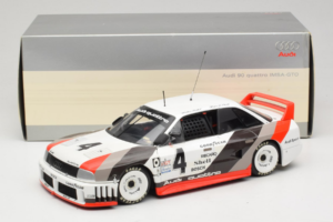 Audi 90 Quattro #4 H. Stuck IMSA GTO 1989 Minichamps 1:18 5030600305 Metalas - nuotrauka 8 iš 8