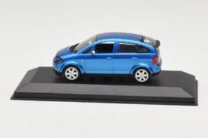 Audi A2 Light Blue Metallic Minichamps 1:43 AUDI007 Metalas