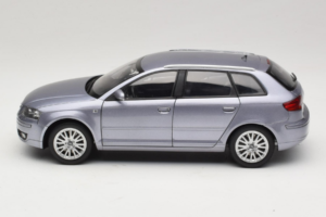 Audi A3 8P Sportback Light Blue Metallic Kyosho 1:18 5010403025 Metalas - nuotrauka 4 iš 8