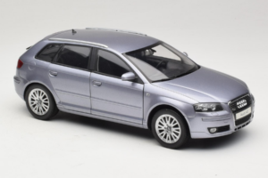 Audi A3 8P Sportback Light Blue Metallic Kyosho 1:18 5010403025 Metalas - nuotrauka 6 iš 8