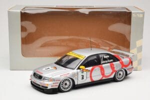 Audi A4 B5 #3 F. Biela DTM World Champion 1995 UT Models 1:18 39542 Metalas - nuotrauka 8 iš 8