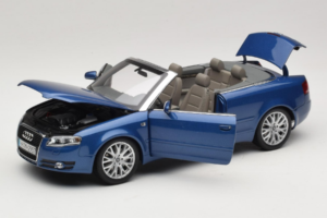 Audi A4 B6 Kabrioletas Mėlynas Norev 1:18 5010504325 Metalas - nuotrauka 2 iš 9