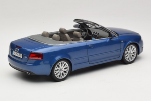 Audi A4 B6 Kabrioletas Mėlynas Norev 1:18 5010504325 Metalas - nuotrauka 3 iš 9