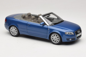 Audi A4 B6 Kabrioletas Mėlynas Norev 1:18 5010504325 Metalas - nuotrauka 6 iš 9