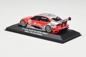 Audi A4 B7 #11 Team Abt M. Rockenfeller DTM 2007 Minichamps 1:43 5020700163 Metalas - nuotrauka 3 iš 4