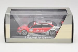 Audi A4 B7 #11 Team Abt M. Rockenfeller DTM 2007 Minichamps 1:43 5020700163 Metalas - nuotrauka 4 iš 4