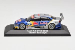 Audi A4 B7 #4 Red Bull M. Tomczyk DTM 2006 Minichamps 1:43 5020600303 Metalas